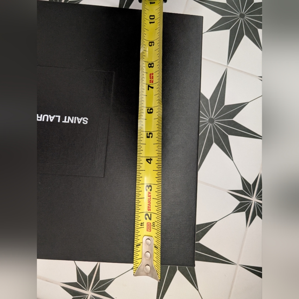 Saint Laurent Black Gift Box With Dust Bag And Branded Shopping Bag - Picture 15 of 16